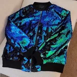 Sequin jacket